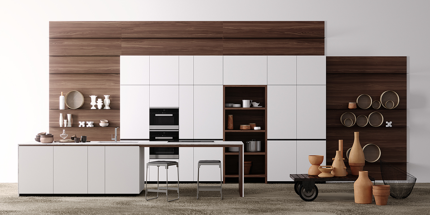 ceramics，Interior design，Valcucine，