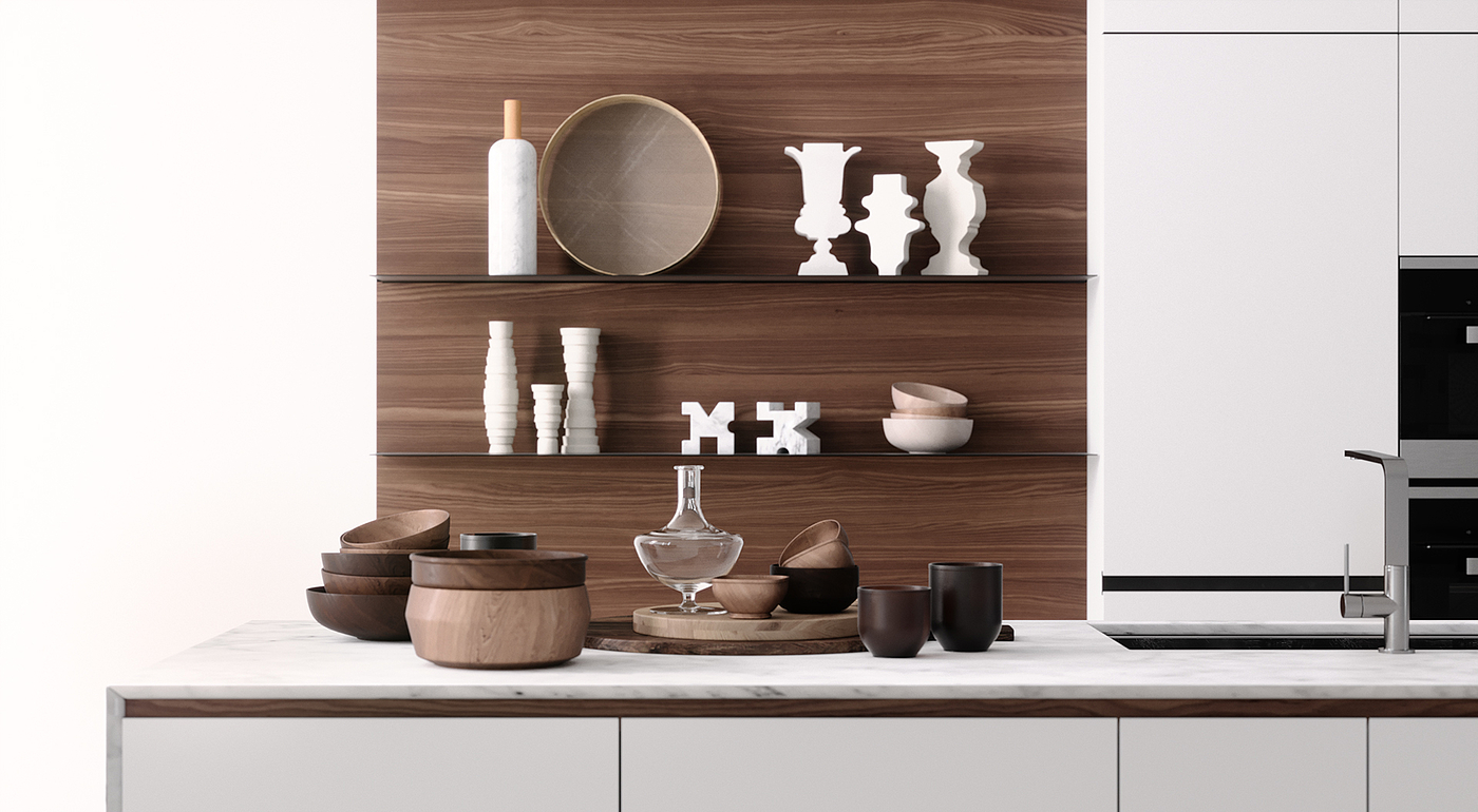 ceramics，Interior design，Valcucine，