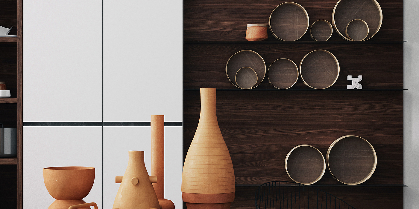 ceramics，Interior design，Valcucine，