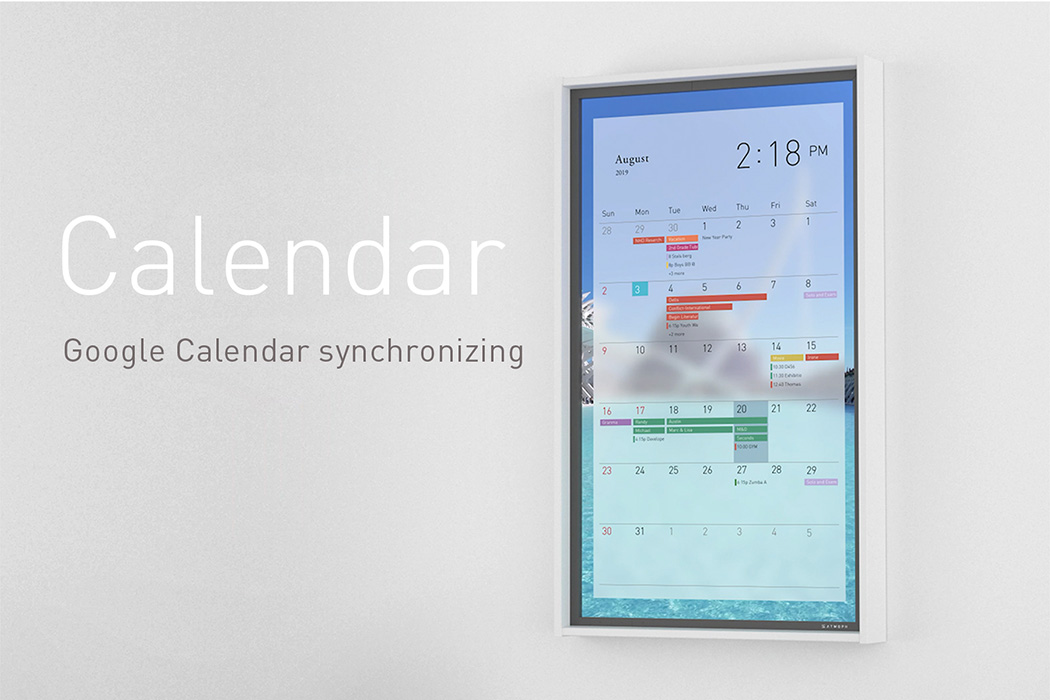 black，Smart display，Atmoph，