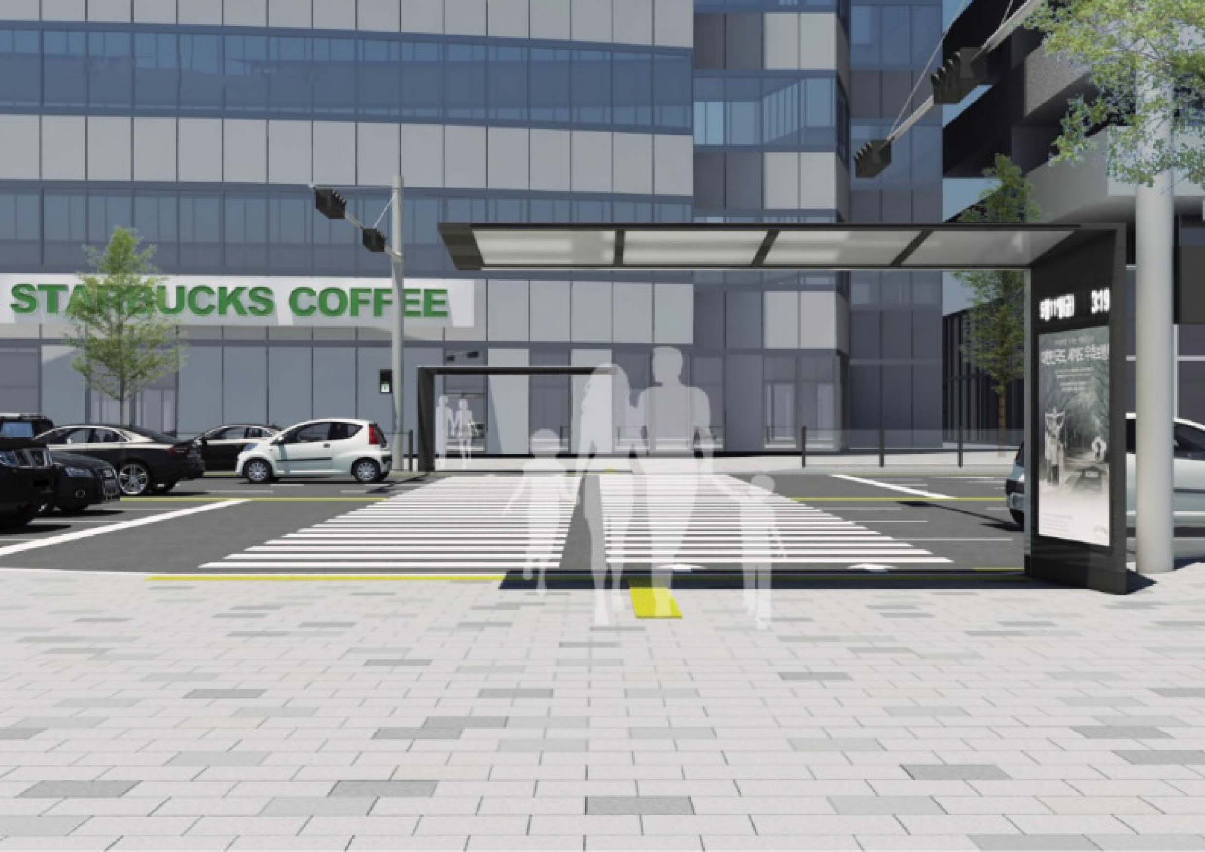 Pedestrian crossing safety facilities，