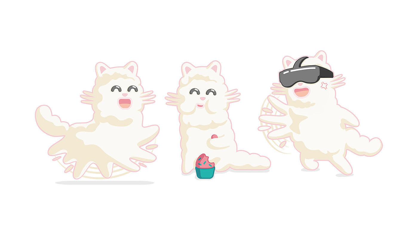Cartoon，Mr. Kat & Friends，role，