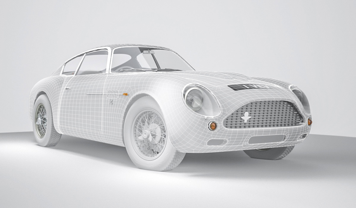 cgi，DB4 Zagato，Markus von Luecken，Aston Martin，Aston Martin，automobile，