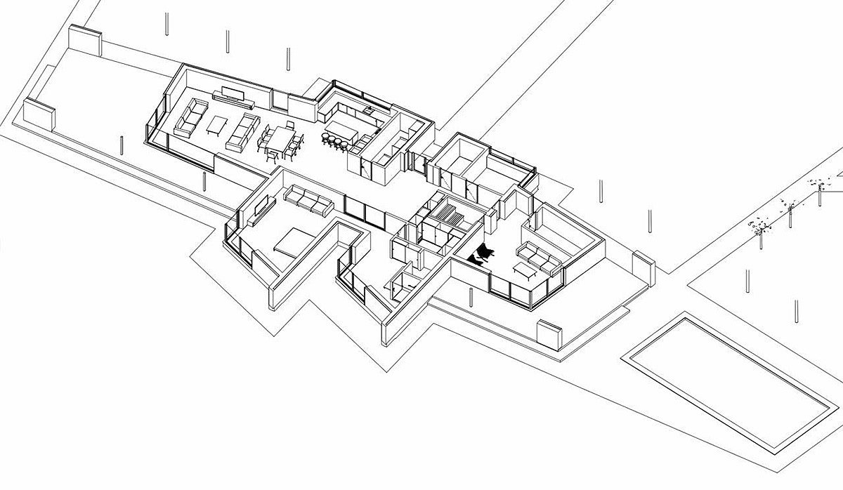 Wing House，house，villa，