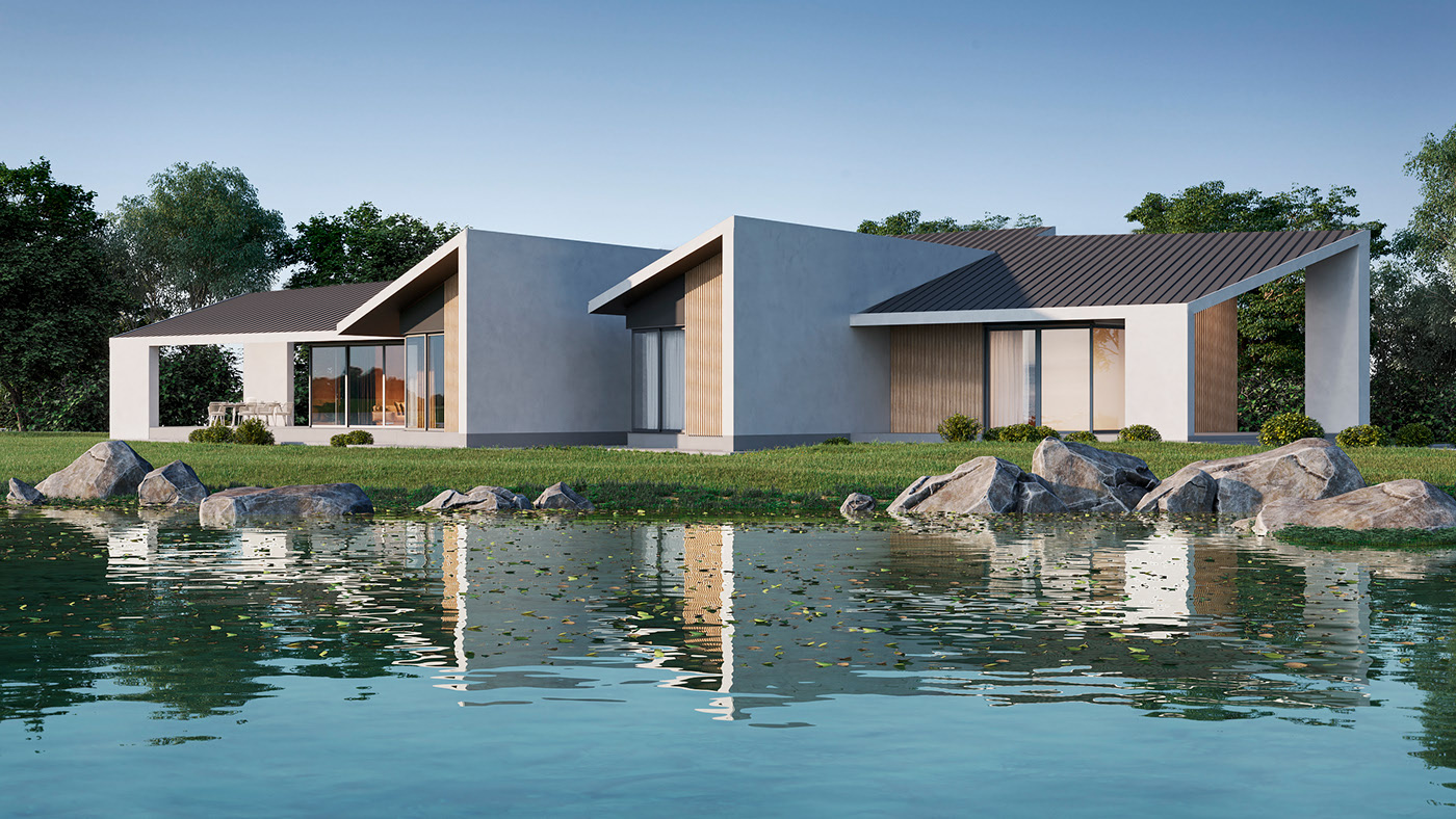 Wing House，house，villa，