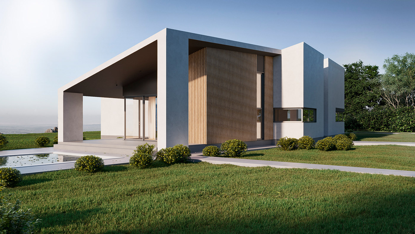 Wing House，house，villa，