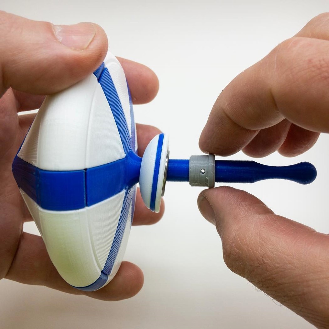 3D printing，Topsy Turvy Top，Toys，Lee Krasnow，