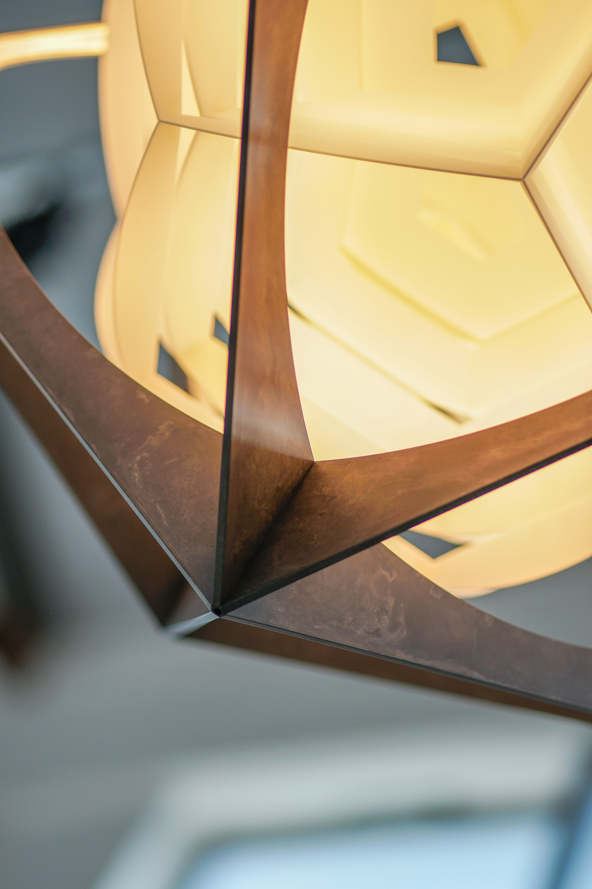 Olafur Eliasson，Louis Poulsen，a chandelier，lighting，Lighting，OE Quasi Light，