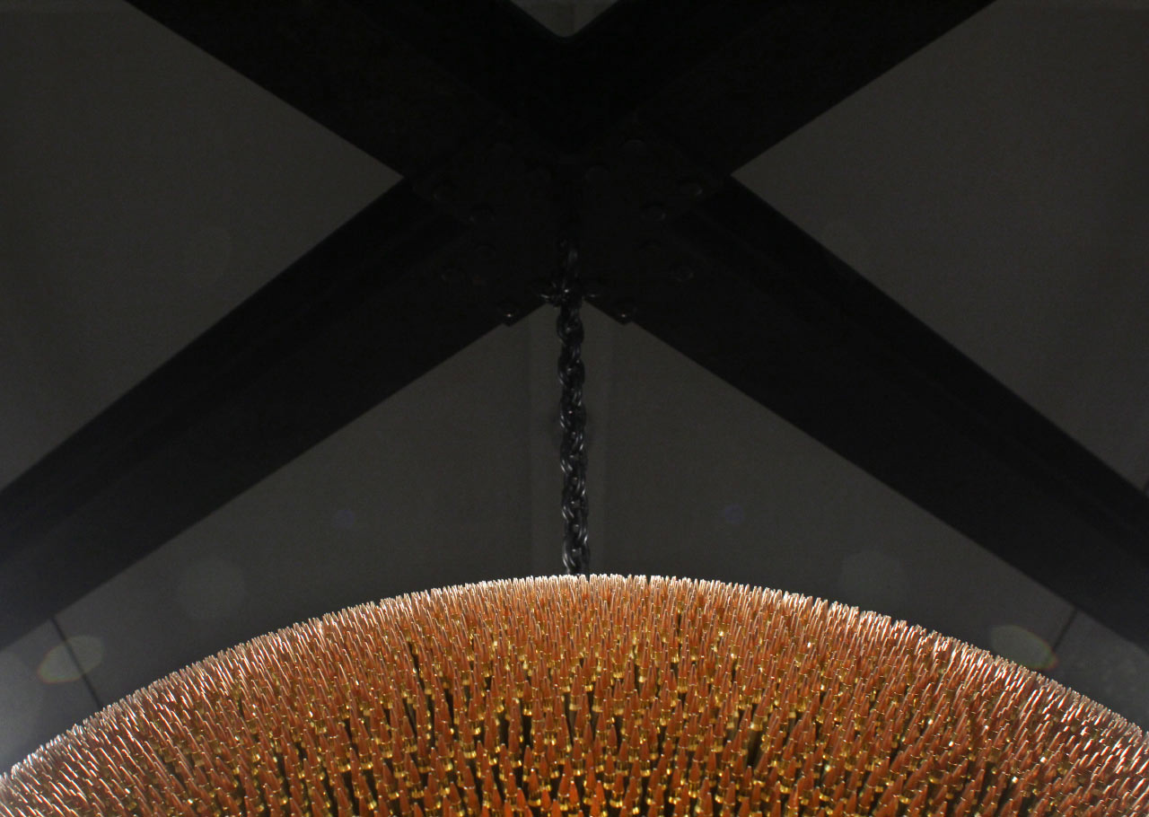 Sculpture，Death Star，Robert Longo，