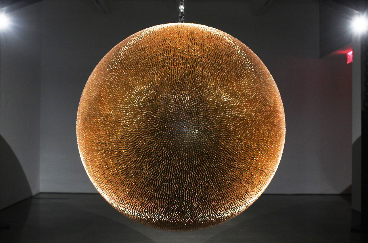 Sculpture，Death Star，Robert Longo，