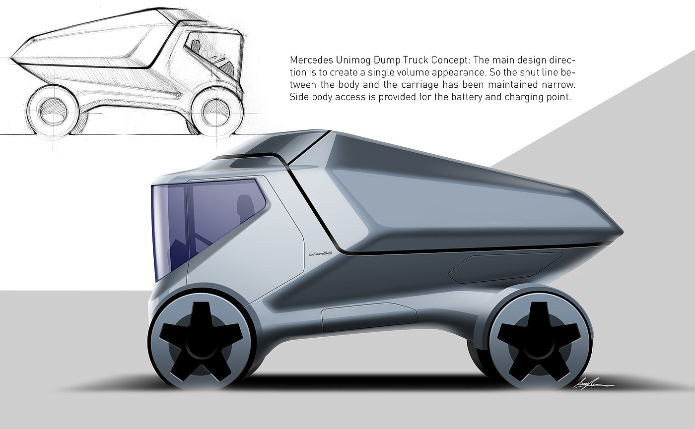 concept，truck，Unimog，