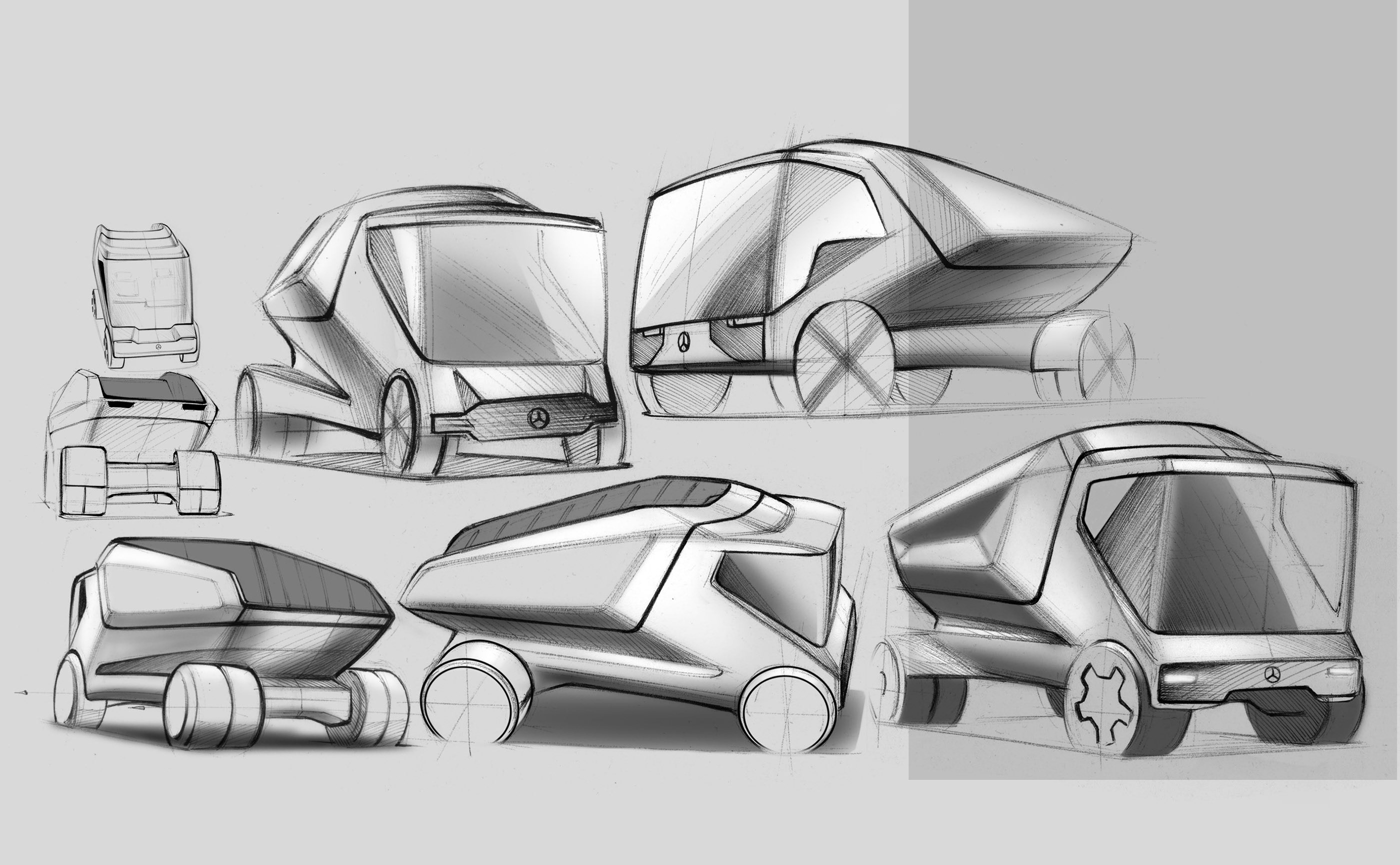 unimog自卸车概念设计方案