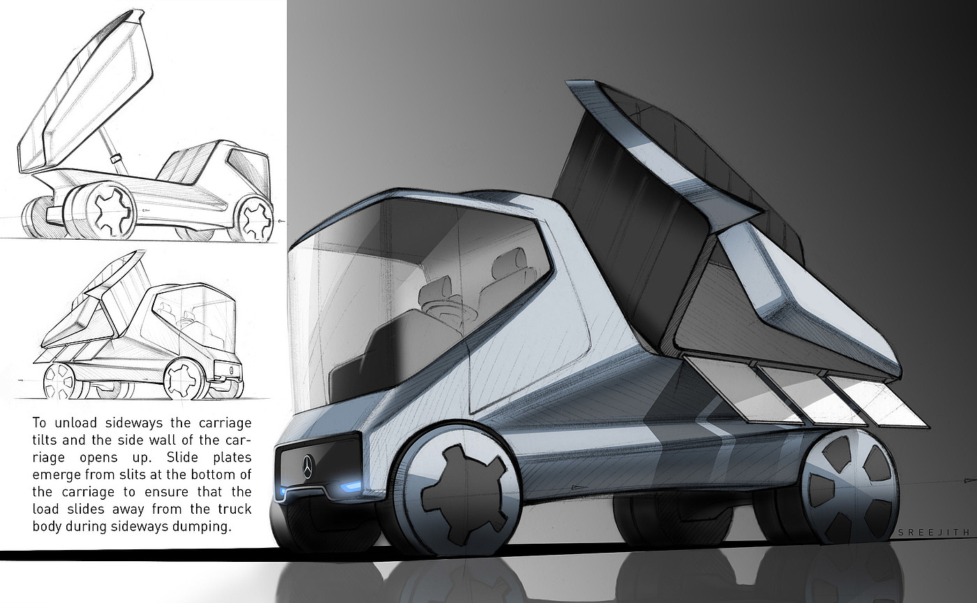 concept，truck，Unimog，