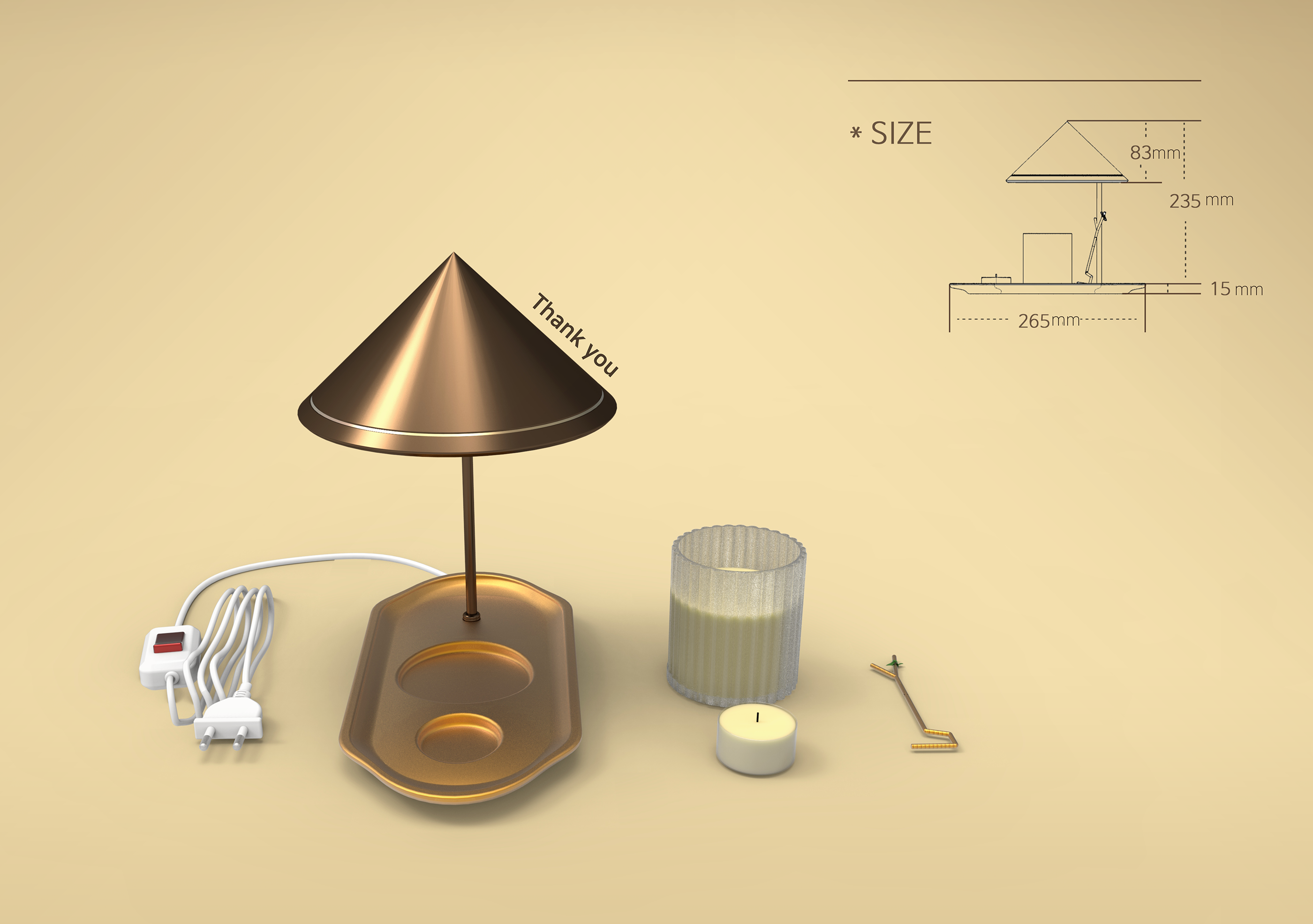 Vietnam，Night light，Non-candle，