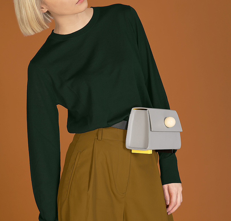 Color contrast，matter，Female bag，