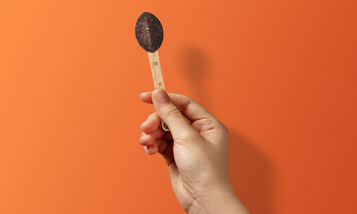 Leaf，soup spoon，tea，packing，