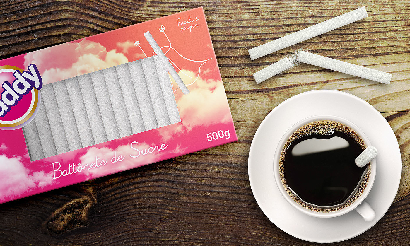 圆柱，SUGAR STICKS，糖棒，包装，