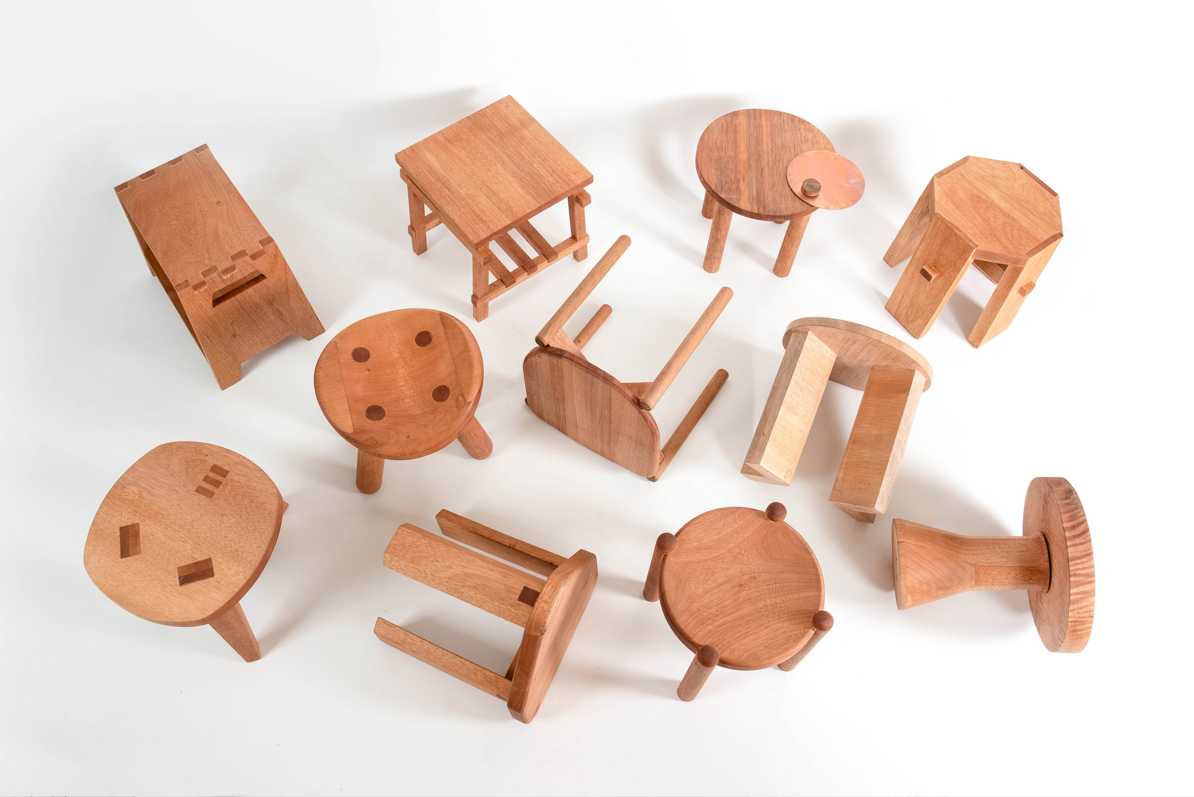 bowl，Wooden stool，WantedDesign，