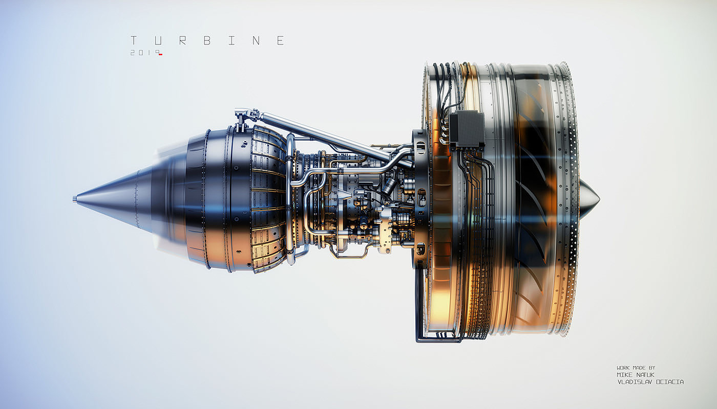 Model，aircraft，Turbine，turbine，Vladislav Ociacia，