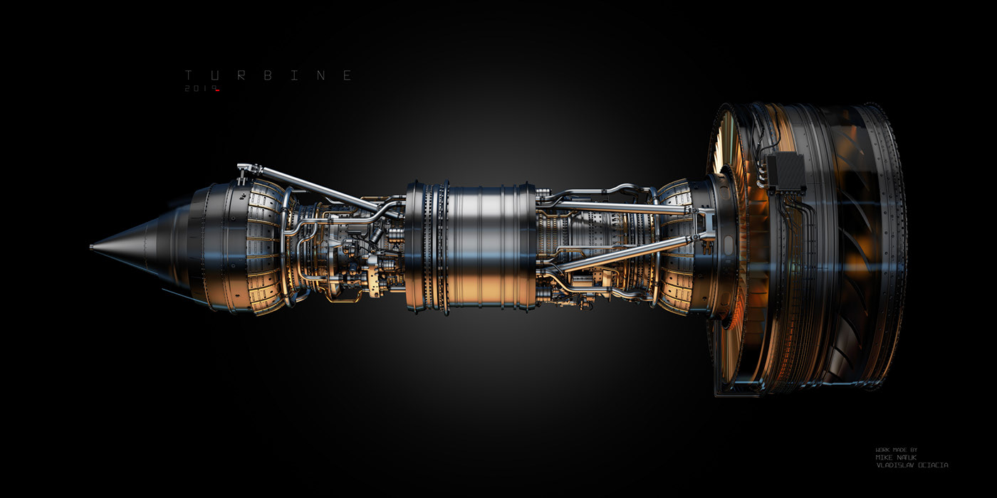 Model，aircraft，Turbine，turbine，Vladislav Ociacia，