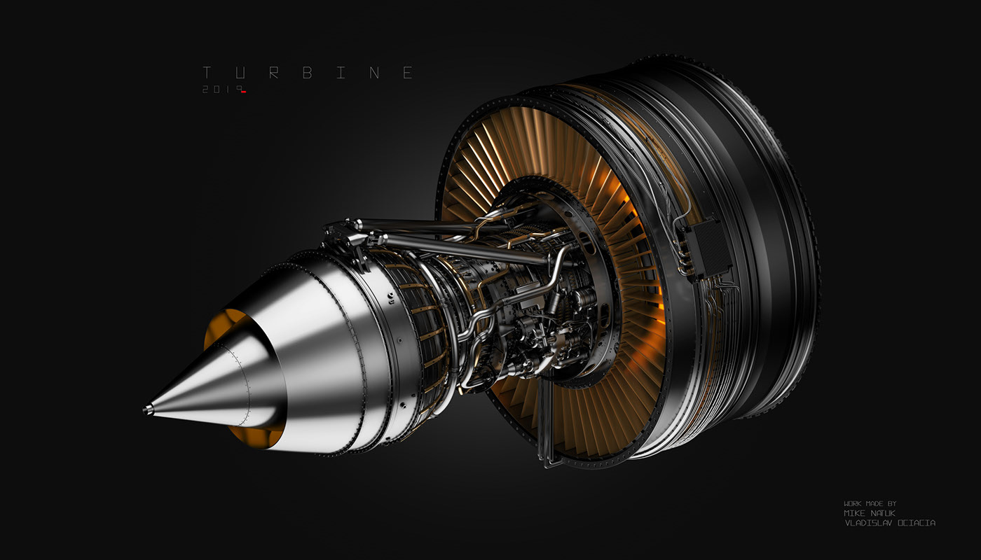 Model，aircraft，Turbine，turbine，Vladislav Ociacia，