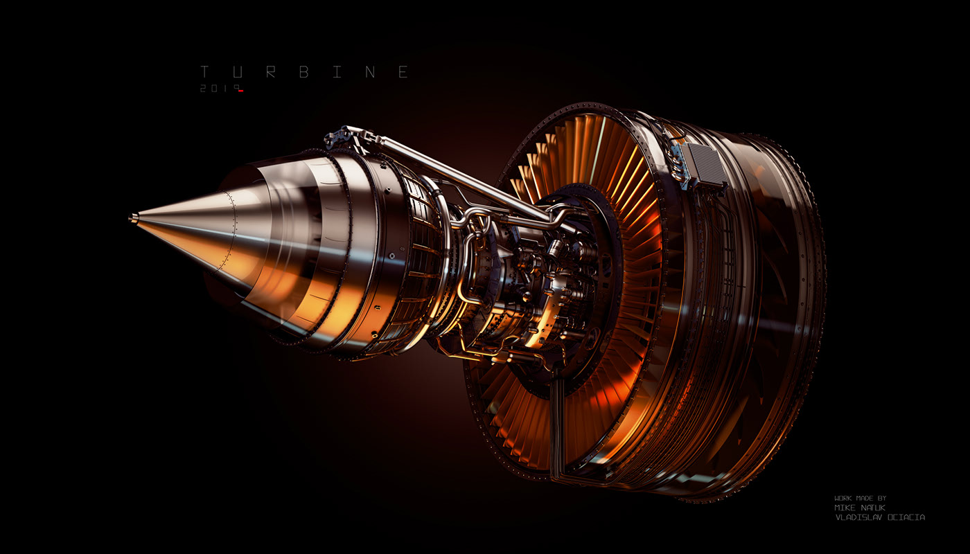 Model，aircraft，Turbine，turbine，Vladislav Ociacia，