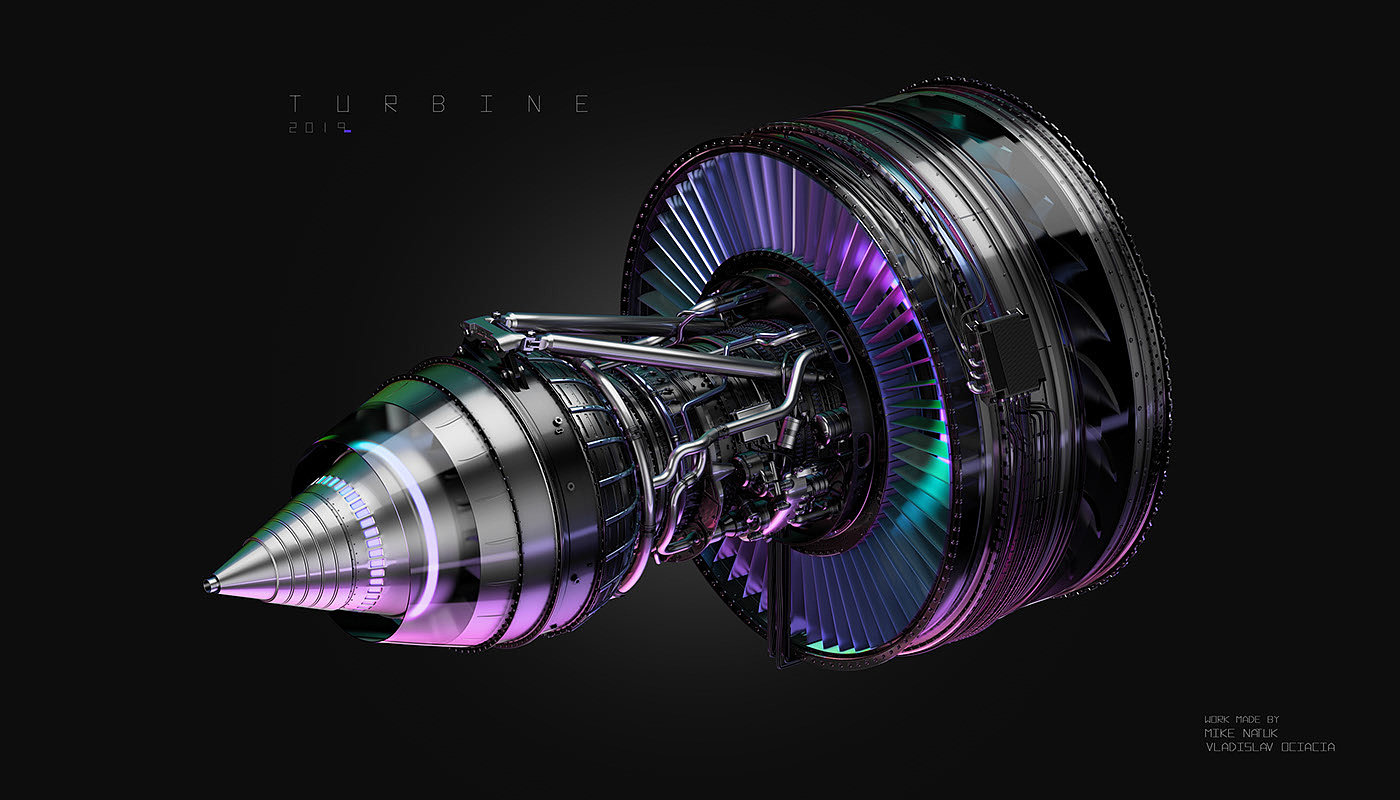 Model，aircraft，Turbine，turbine，Vladislav Ociacia，