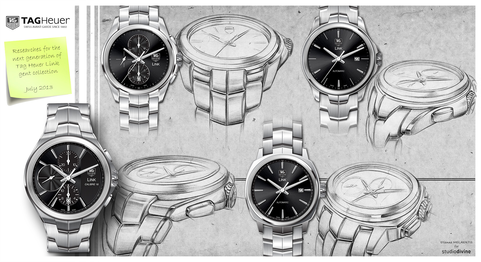 sample reels，two thousand and sixteen，Wrist watch，Ethienne Melaert，