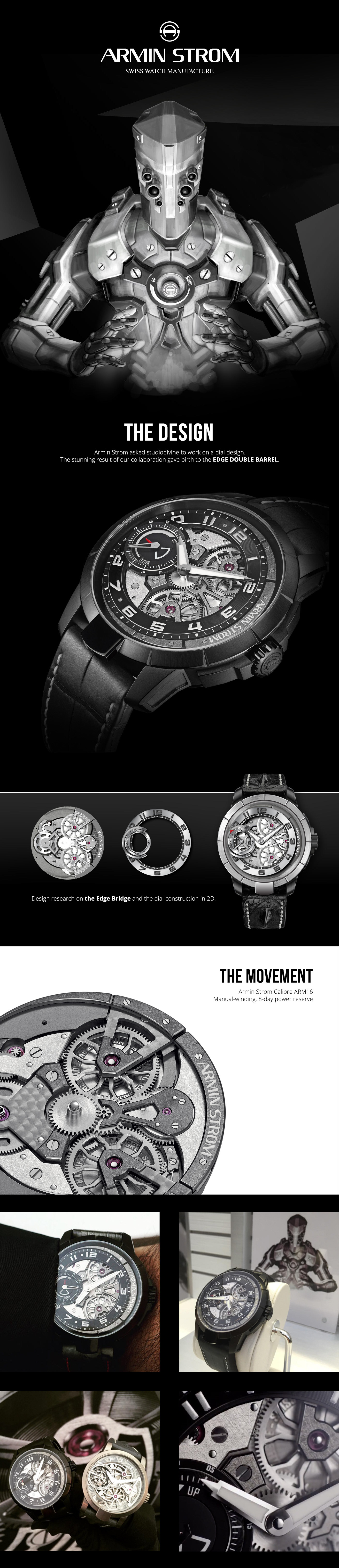 The Edge，Armin Strom，time，Wristwatch，Wrist watch，Accessories，