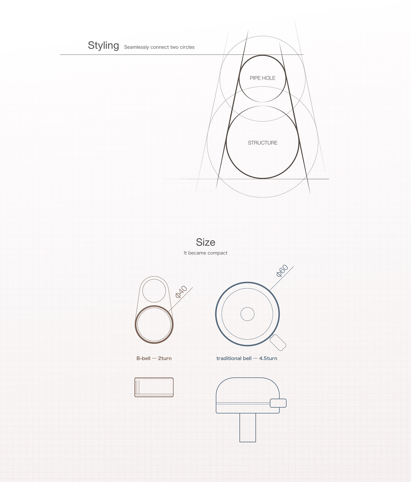 Takeru Ichinose，Japan，Bicycle bell，B bell，rotate，small bell，