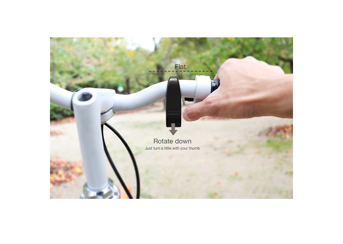 Takeru Ichinose，Japan，Bicycle bell，B bell，rotate，small bell，