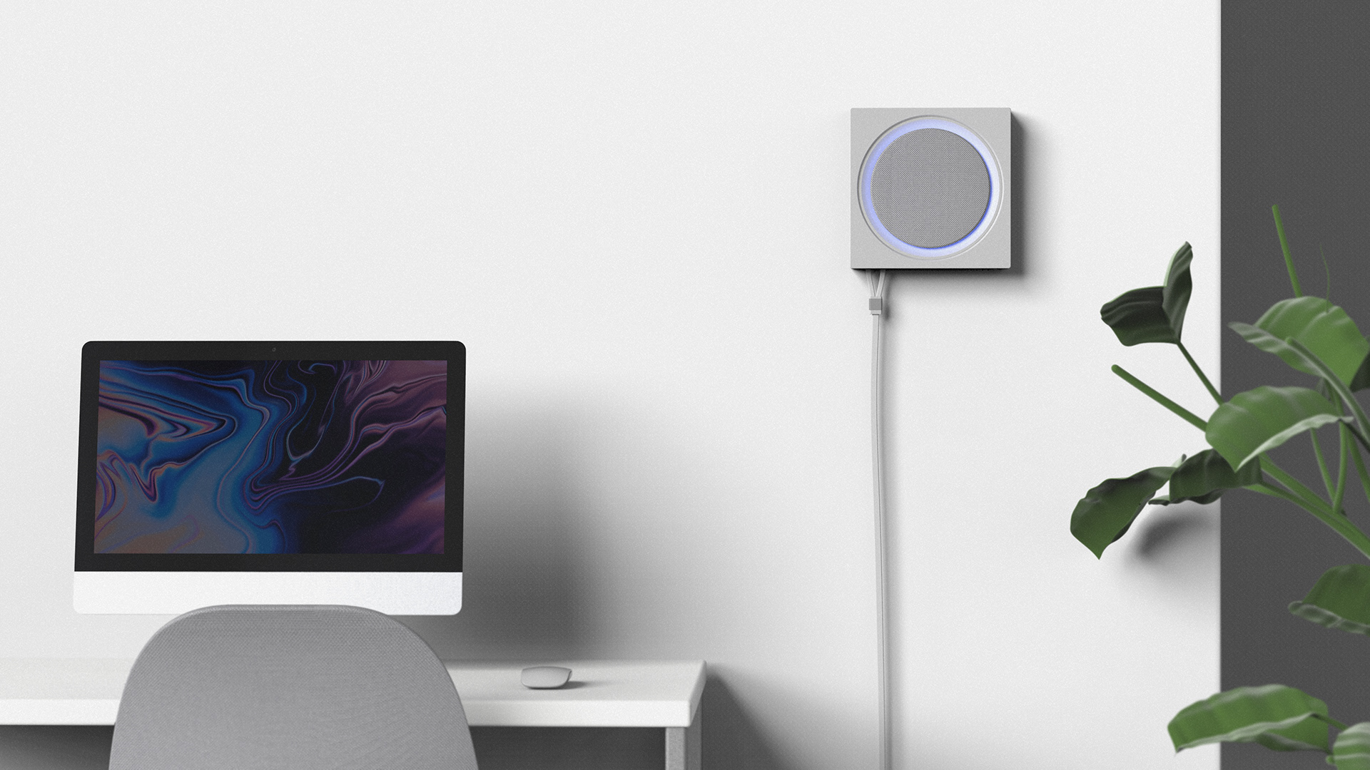 grey，Router，A WALL ROUTER，