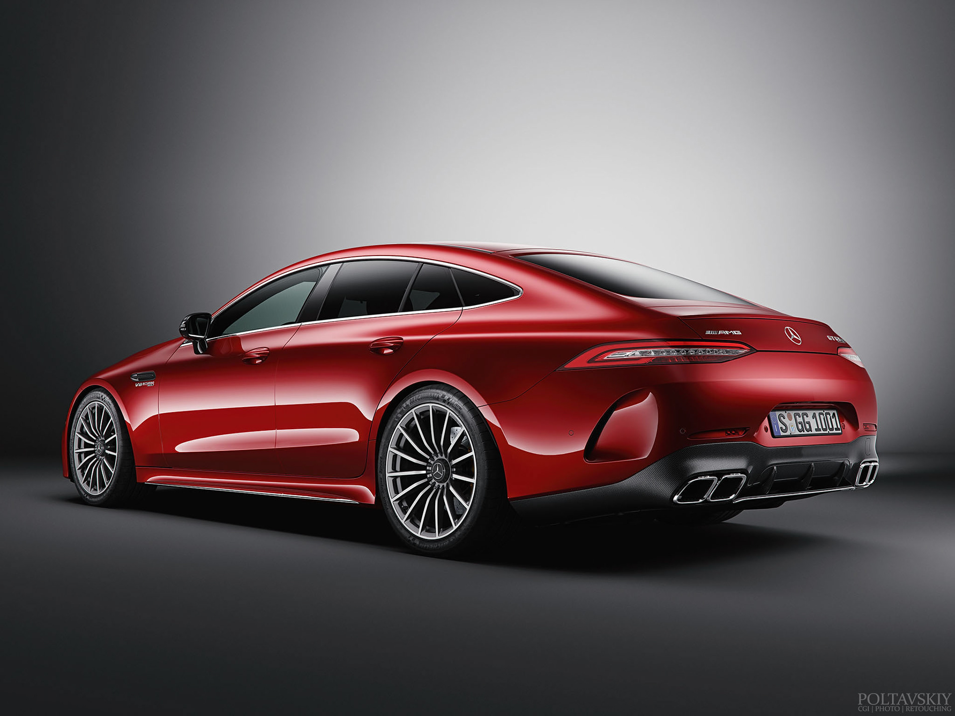 gules，Automobile design，Mercedes AMG GT63s，