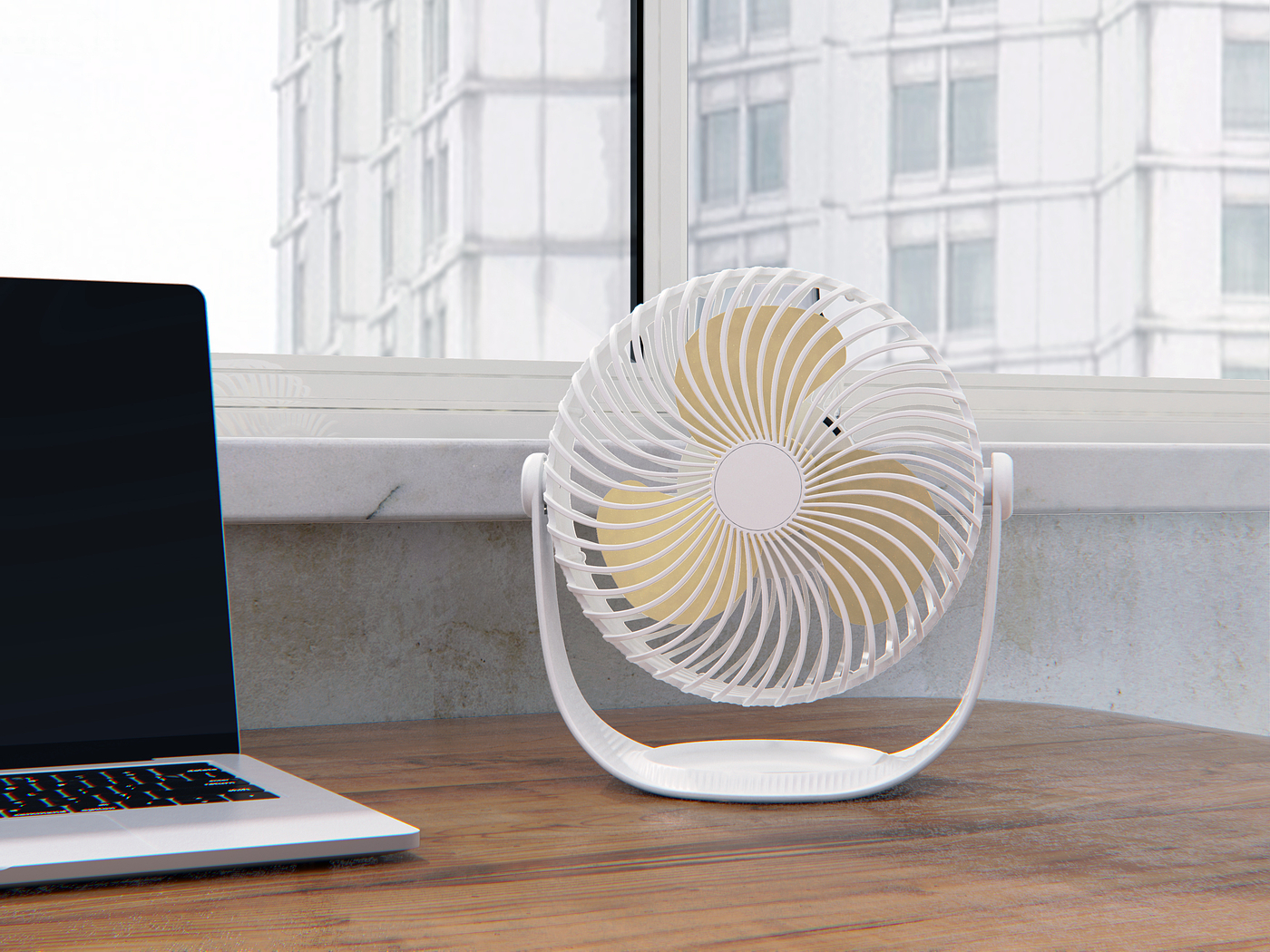 Small fan，Render，Original design，fan，
