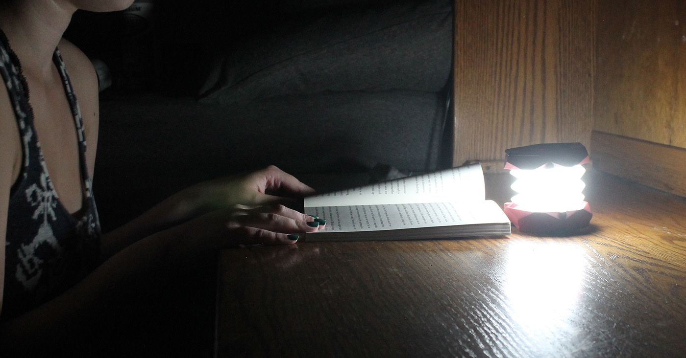 lighting，Lighting，Jacob Brosius，fold，Camping lamp，Bright Side，