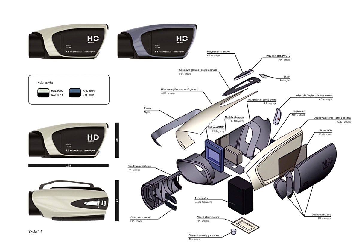 sketch，Biotic，video camera，Mr Michał Szczególski，