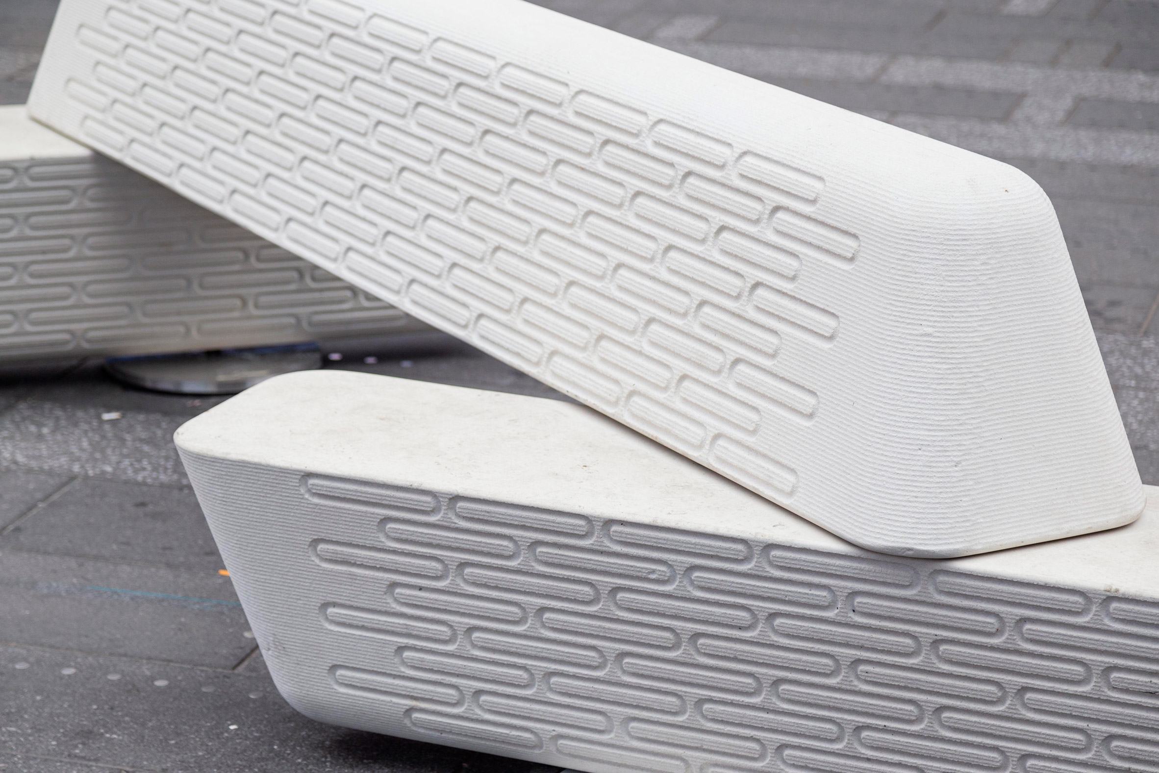 Joe Dorset，white，a barrier，3D printing，