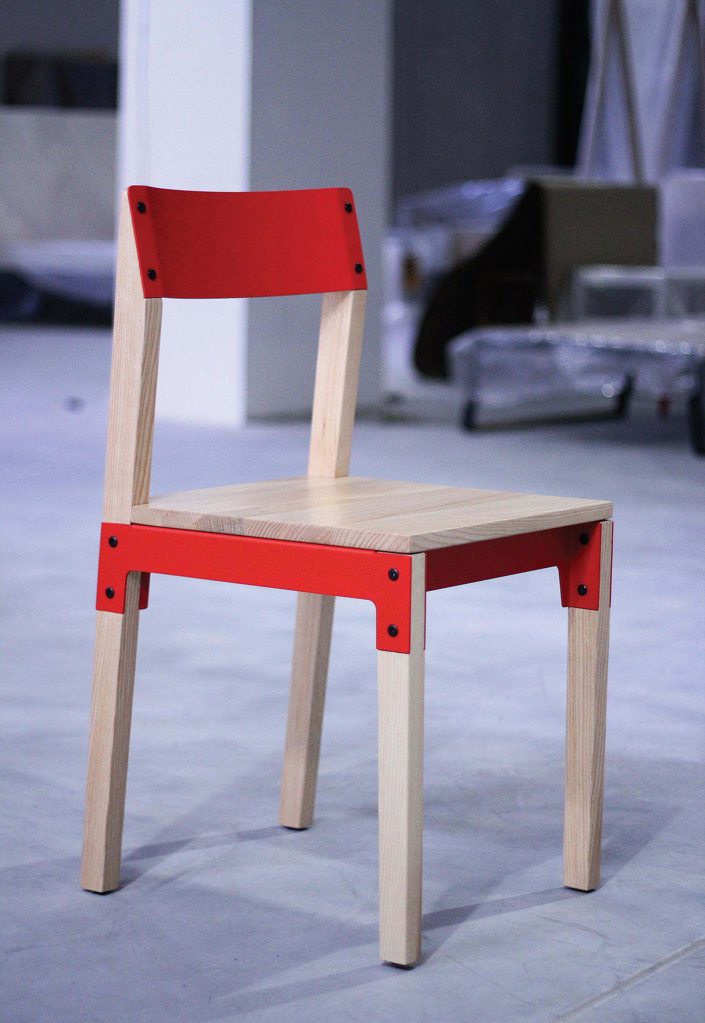 红色，椅子设计，NEO chair，