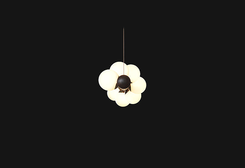 bloom，Lamp design，white，