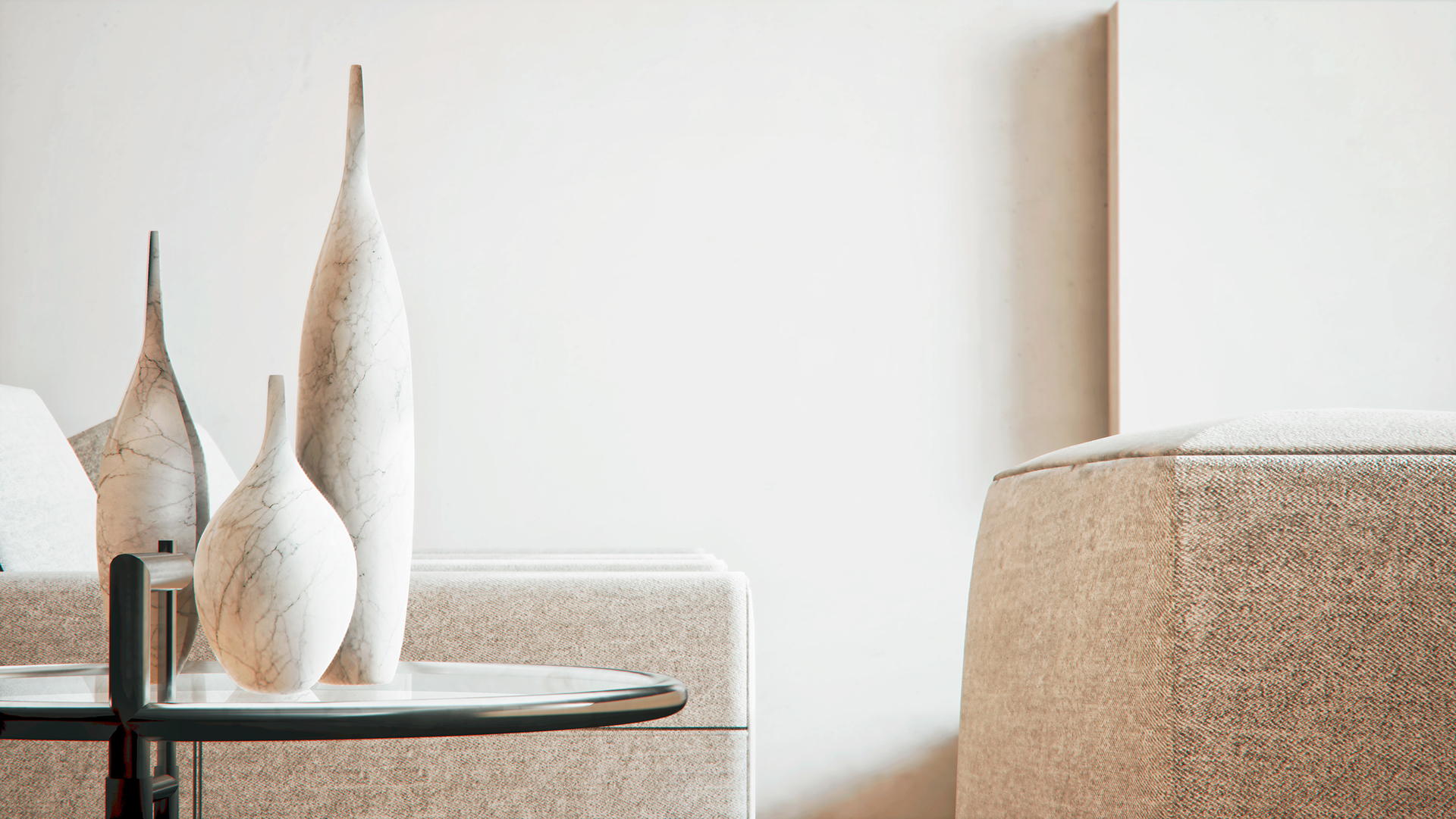 Minimalist，Interior design，UE4，