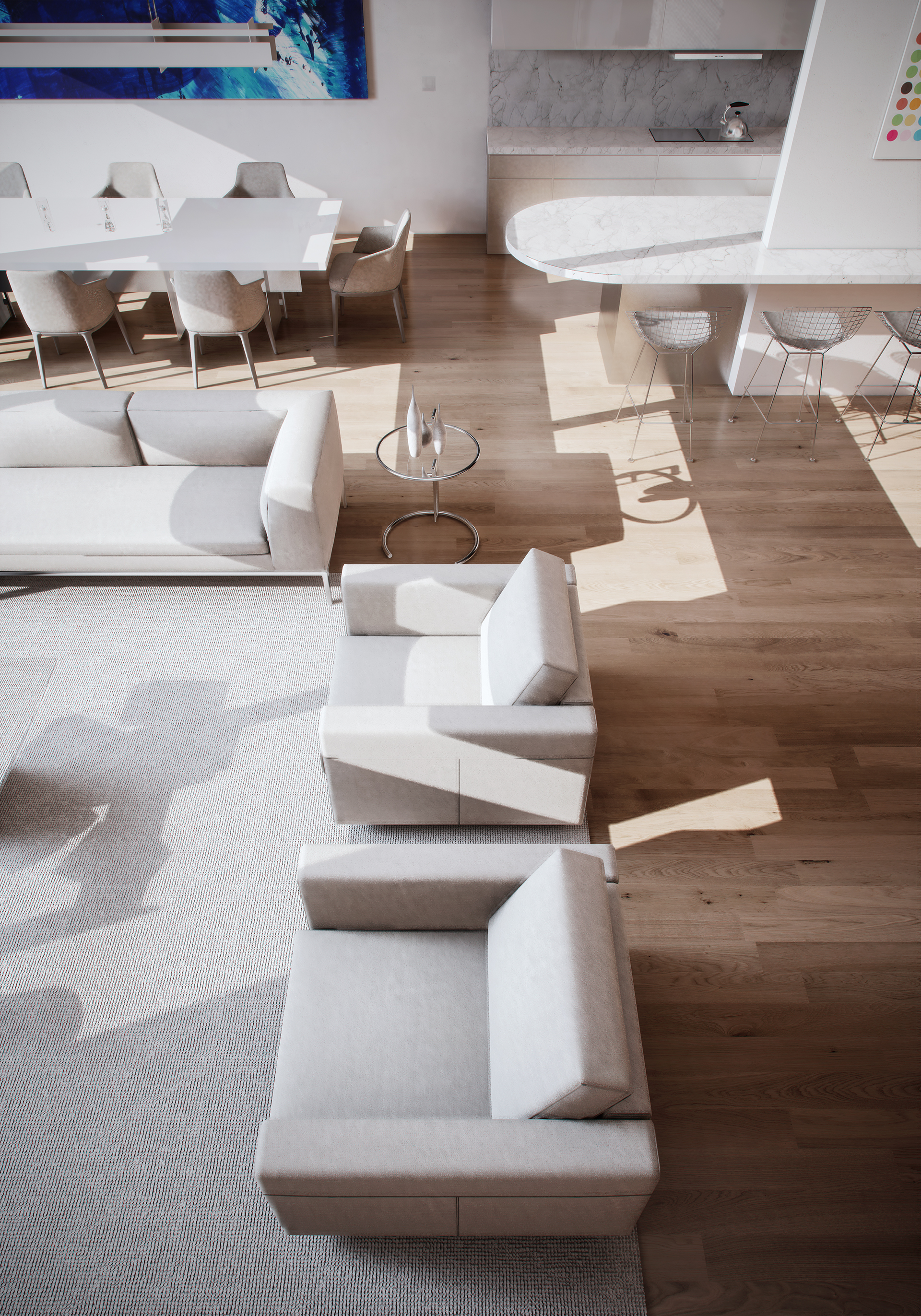 Minimalist，Interior design，UE4，