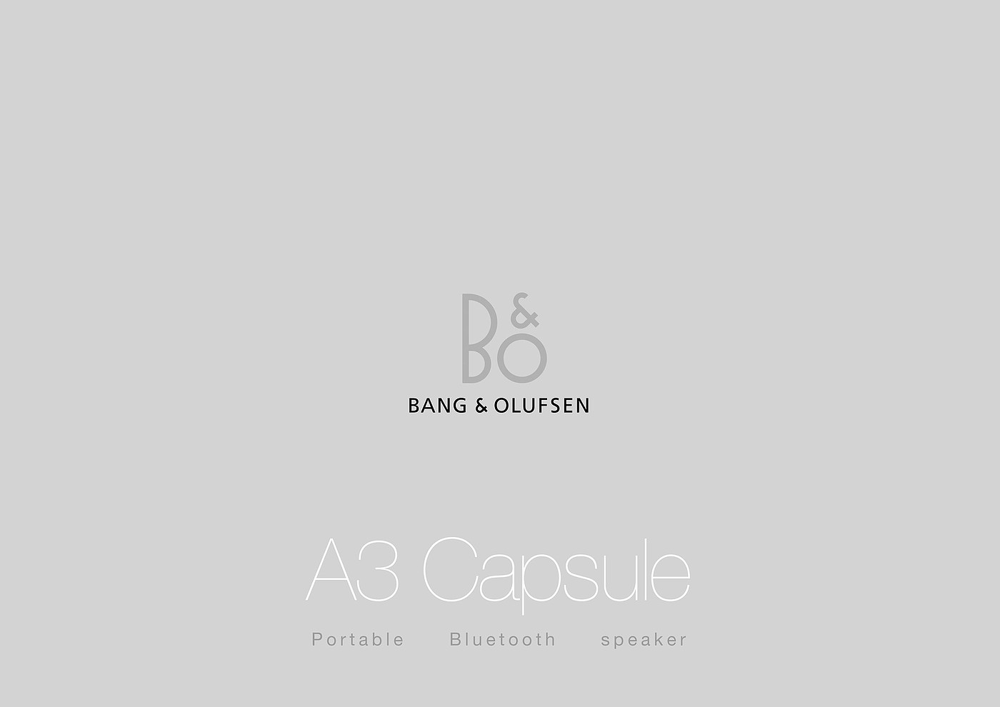 Bang & Olufsen，Bluetooth Speaker ，Portable，