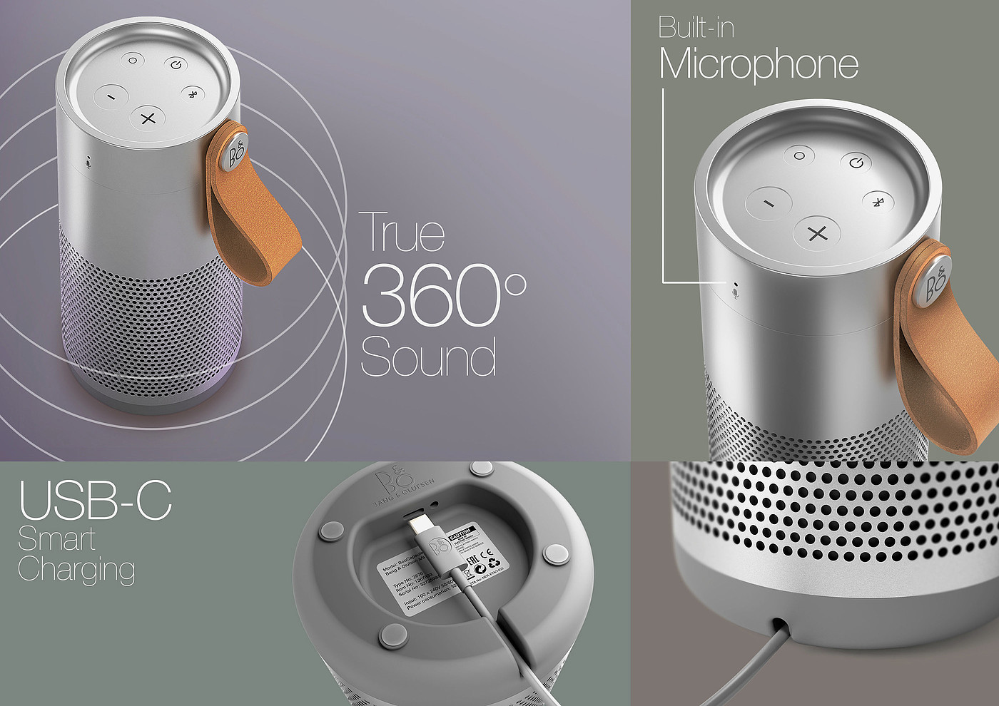 Bang & Olufsen，Bluetooth Speaker ，Portable，