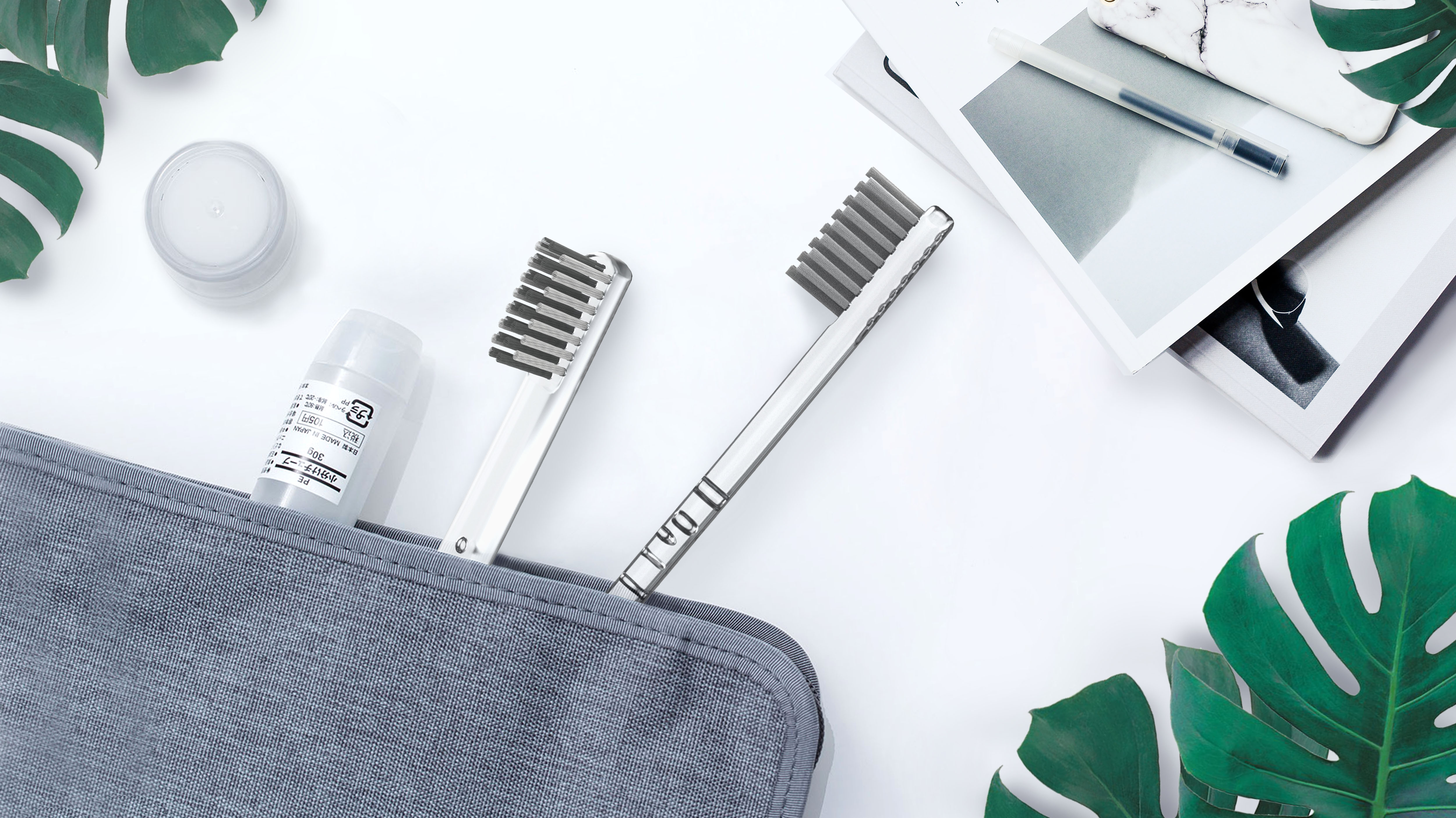 toothbrush，Water drop，oxygen，articles for daily use，