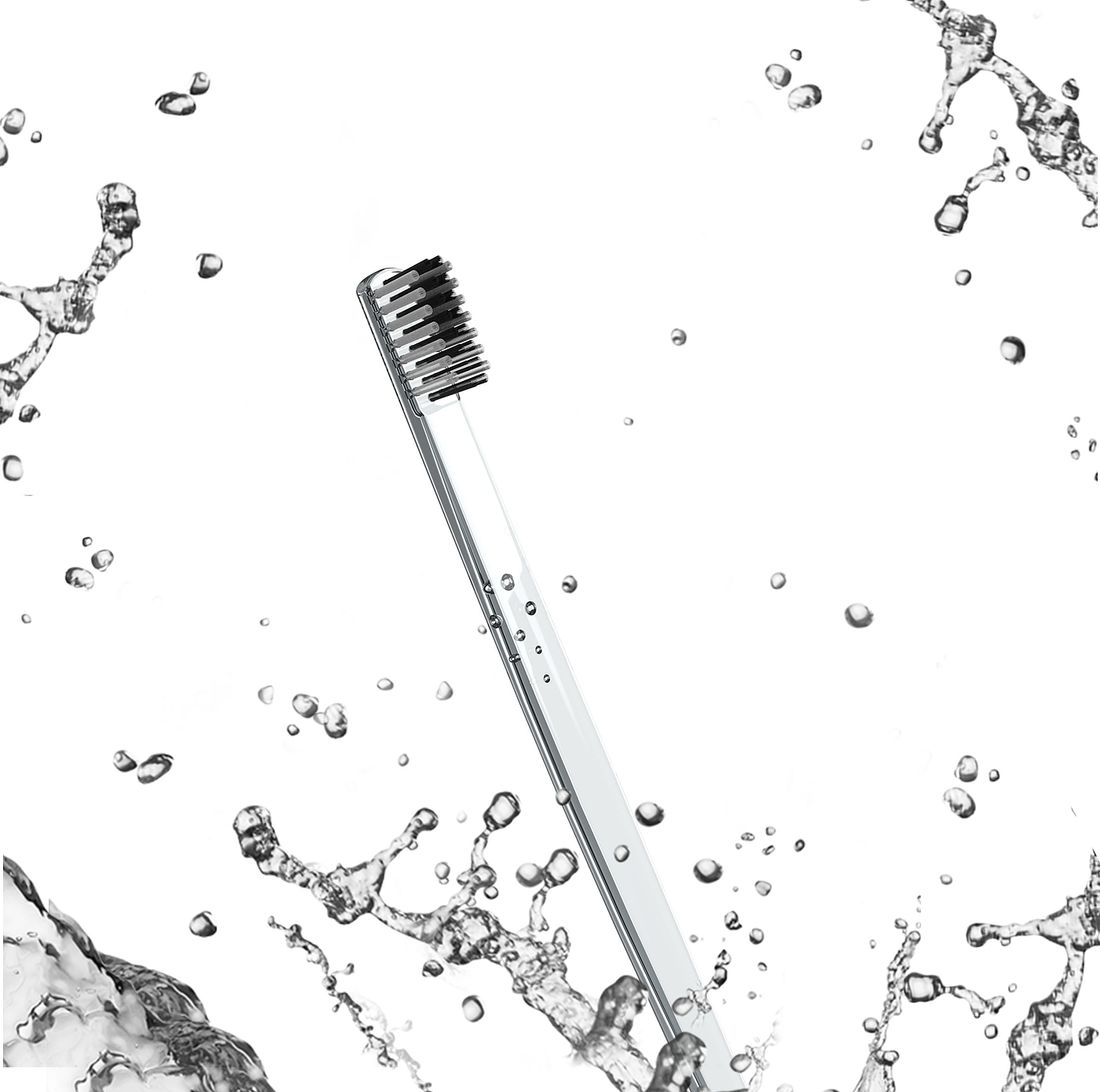 toothbrush，Water drop，oxygen，articles for daily use，