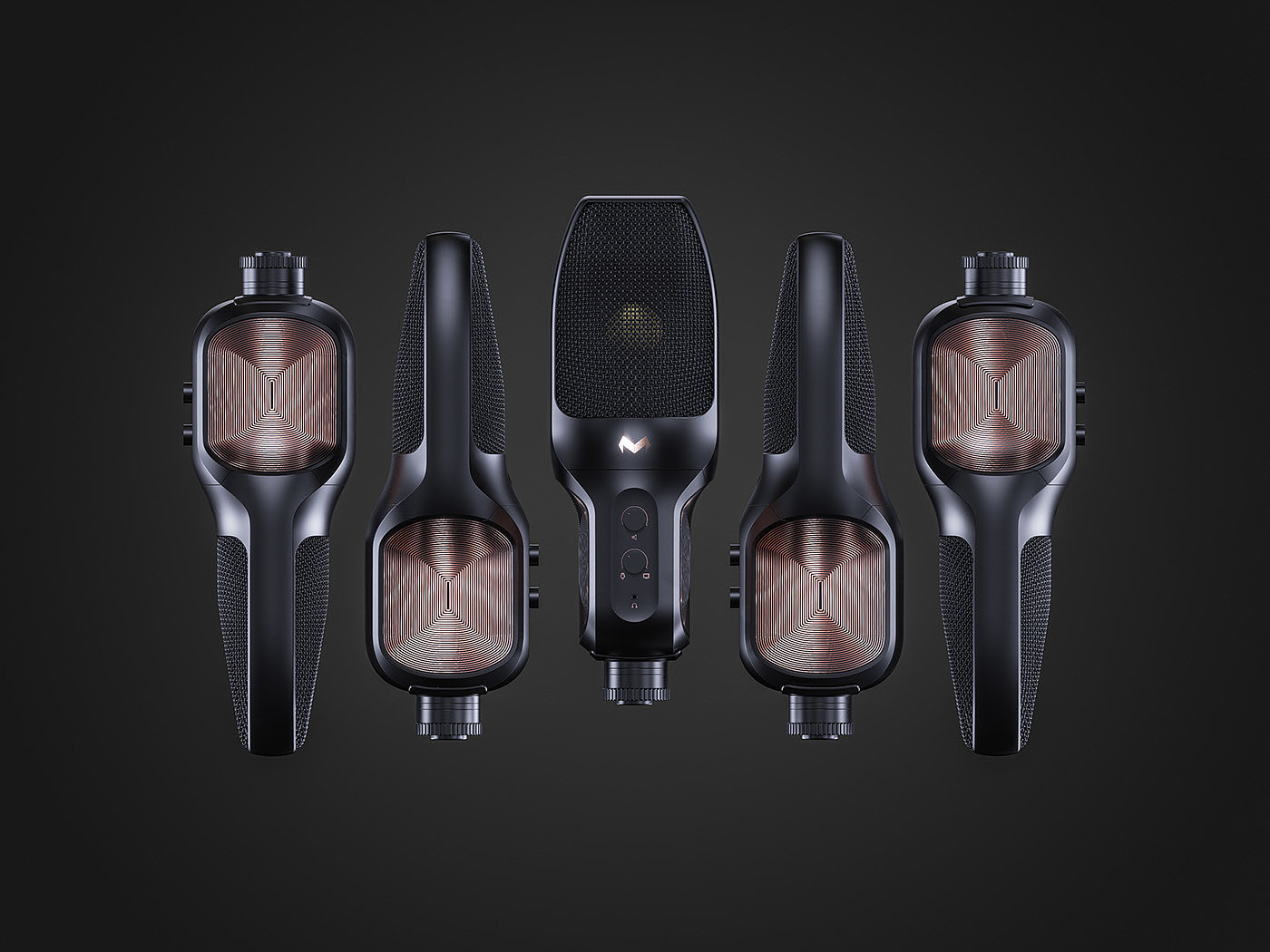 Magnus Skogsfjord，echo，Microphone，black，concise，