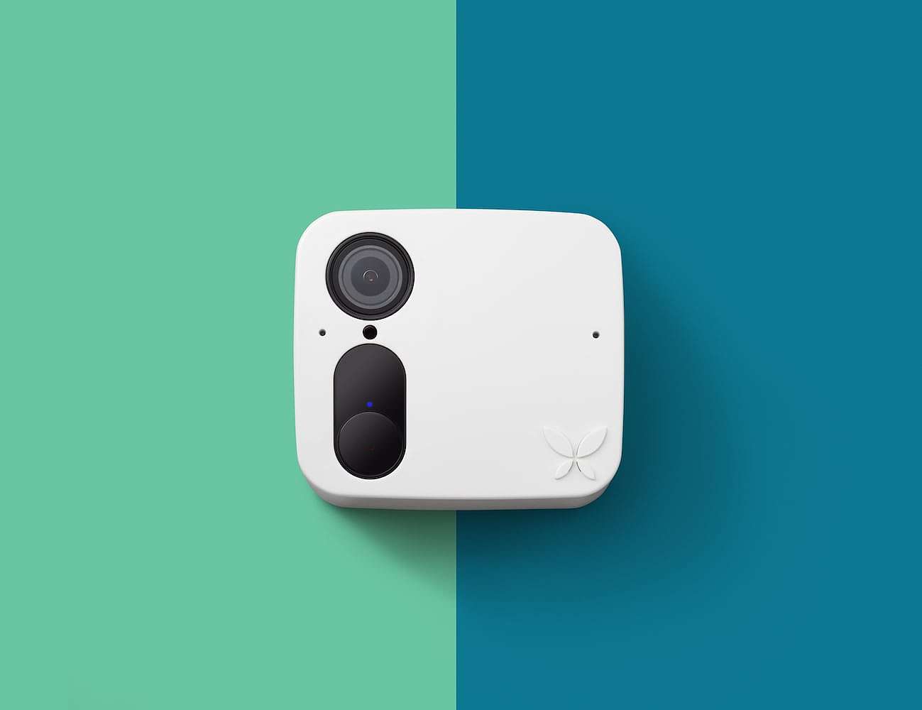 白色，摄像头，Ooma Smart Cam，