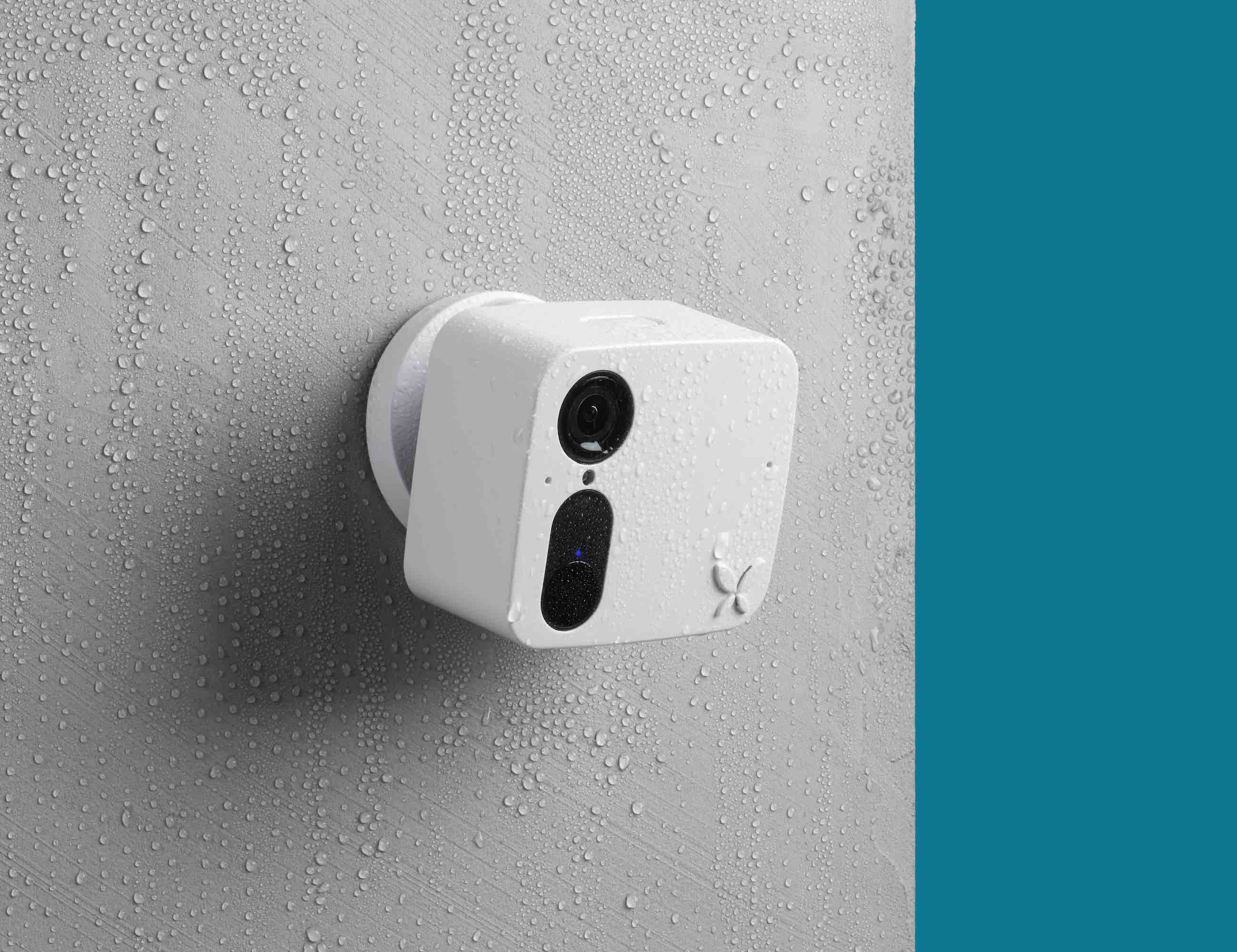 white，camera，Ooma Smart Cam，