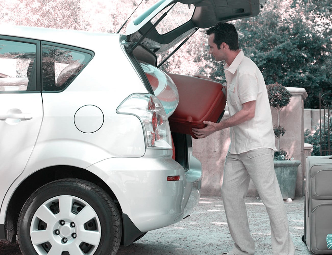 Silicone glue，roof，trunk，SU-R Box，