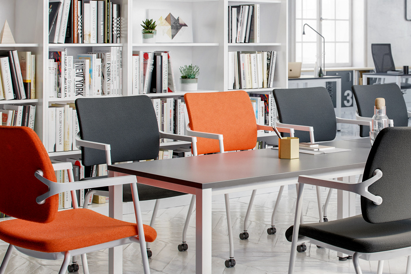 furniture，Render，simple and easy，CO-WORK，